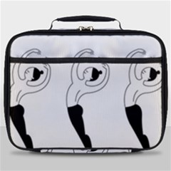 Classical Ballet Dancers Full Print Lunch Bag