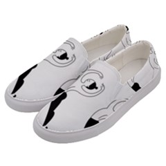 Classical Ballet Dancers Men s Canvas Slip Ons