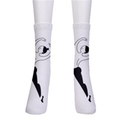 Classical Ballet Dancers Men s Crew Socks by Mariart