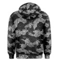 Black And White Cracked Abstract Texture Print Men s Core Hoodie View2