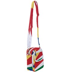 Seychelles Flag Shoulder Strap Belt Bag by FlagGallery