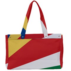 Seychelles Flag Canvas Work Bag by FlagGallery