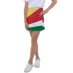 Seychelles Flag Kids  Tennis Skirt by FlagGallery