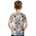 Flowers pattern Kids  Sport Mesh Tee View2