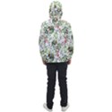 Green flora Men s Front Pocket Pullover Windbreaker View2