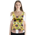 13-258654407-0-1-1 13-258654407-1-1-1 Butterfly Sleeve Cutout Tee  View1