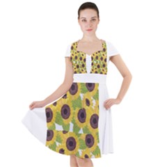 13-258654407-0-1-1 13-258654407-1-1-1 Cap Sleeve Midi Dress by shoppingcart