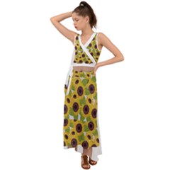 13-258654407-0-1-1 13-258654407-1-1-1 V-neck Chiffon Maxi Dress