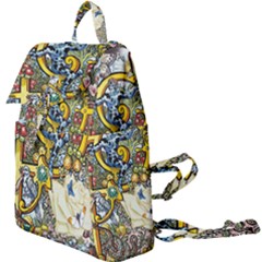 The Illustrated Alphabet - P - By Larenard Buckle Everyday Backpack by LaRenard