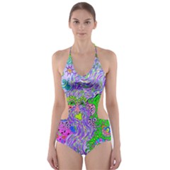 Shapechanger Cut-out One Piece Swimsuit by chellerayartisans