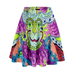 Supersoniccelestialpower2020 High Waist Skirt by chellerayartisans