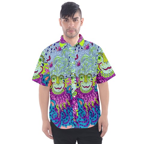 Supersoniccelestialpower2020 Men s Short Sleeve Shirt by chellerayartisans