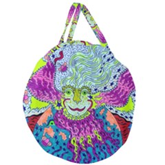 Supersoniccelestialpower2020 Giant Round Zipper Tote by chellerayartisans