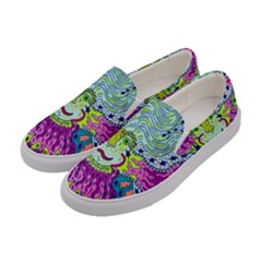 Supersoniccelestialpower2020 Women s Canvas Slip Ons by chellerayartisans