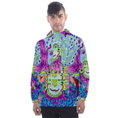 Supersoniccelestialpower2020 Men s Front Pocket Pullover Windbreaker by chellerayartisans