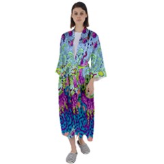 Supersoniccelestialpower2020 Maxi Satin Kimono by chellerayartisans