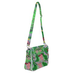 Supersonicfrog Shoulder Bag With Back Zipper by chellerayartisans