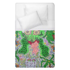 Supersonicfrog Duvet Cover (single Size) by chellerayartisans