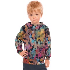 Mosaic Pieces                                                 Kids  Hooded Pullover by LalyLauraFLM