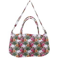 Flowers Pattern Removal Strap Handbag by goljakoff