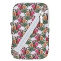 Flowers pattern Belt Pouch Bag (Large) View1