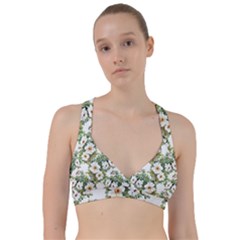 Summer Flowers Sweetheart Sports Bra by goljakoff