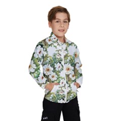 Summer Flowers Kids  Windbreaker by goljakoff