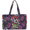 Purple flowers Canvas Work Bag View1