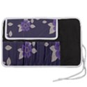 Purple flowers Pen Storage Case (S) View2