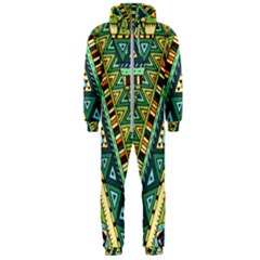 Native Ornament Hooded Jumpsuit (men)  by goljakoff