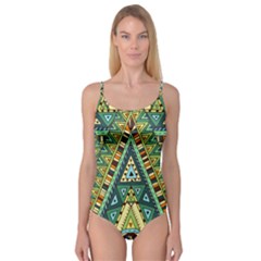 Native Ornament Camisole Leotard  by goljakoff