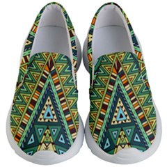 Native Ornament Kids Lightweight Slip Ons by goljakoff