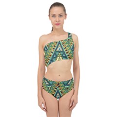 Native Ornament Spliced Up Two Piece Swimsuit by goljakoff