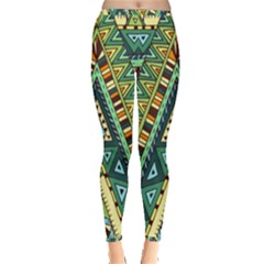 Native Ornament Inside Out Leggings by goljakoff