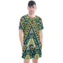 Native ornament Men s Mesh Tee and Shorts Set View1