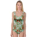 Tropical flowers Princess Tank Leotard  View1