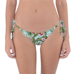 Tropical Flowers Reversible Bikini Bottom by goljakoff