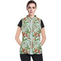 Tropical flowers Women s Puffer Vest View1