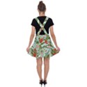 Tropical flowers Velvet Suspender Skater Skirt View2