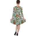 Tropical flowers Ruffle Dress View2