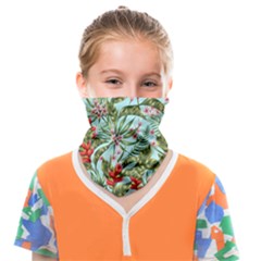 Tropical Flowers Face Covering Bandana (kids)