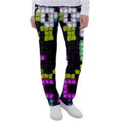 Drawn Squares                                                     Women s Casual Pants by LalyLauraFLM