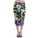 Drawn squares                                                       Velvet Pencil Skirt View1