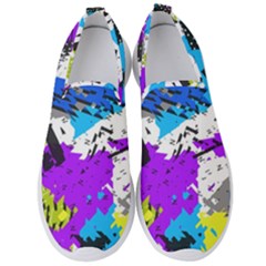 Shaky Shapes                                                         Men s Slip On Sneakers by LalyLauraFLM