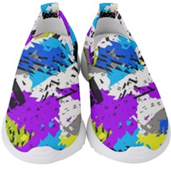 Shaky Shapes                                                       Kids  Slip On Sneakers by LalyLauraFLM