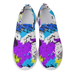 Shaky Shapes                                                        Women s Slip On Sneakers by LalyLauraFLM