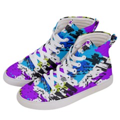 Shaky Shapes                                                       Men s Hi-top Skate Sneakers by LalyLauraFLM