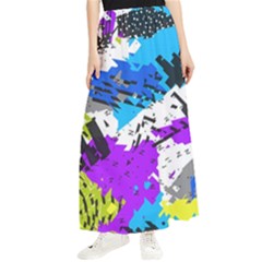 Shaky Shapes                                                         Maxi Chiffon Skirt by LalyLauraFLM