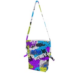 Shaky Shapes                                                          Folding Shoulder Bag by LalyLauraFLM