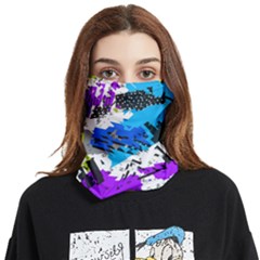 Shaky Shapes                                                     Face Covering Bandana (two Sides)